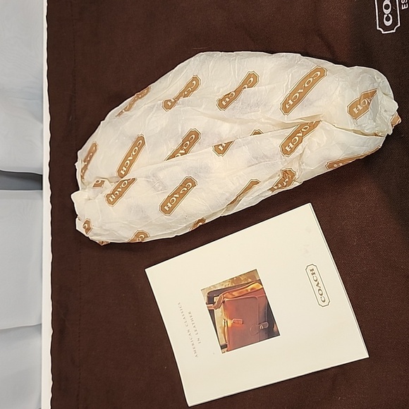 Vintage Coach Mahogany Clutch/Wristlet - Picture 16 of 16